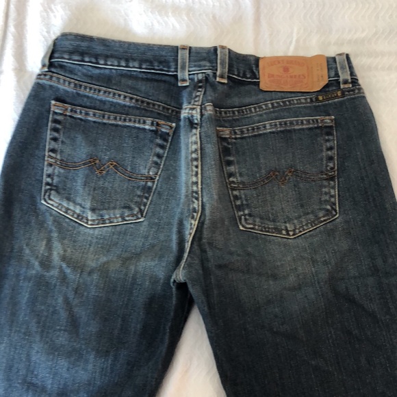 Vintage Lucky Brand Jeans, Sweet N’ Low, Bootcut, Long length Sz 10/30 - Picture 6 of 8